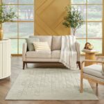 Nourison vloerkleed Alessia ALE01 SAGE 5x8 099446901866 interior 3