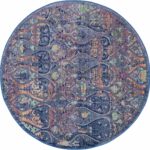 Nourison vloerkleed Ankara Global ANR08 NVMTC 4xRND 099446457455 flat C