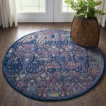 Nourison vloerkleed Ankara Global ANR08 NVMTC 4xRND 099446457455 interior 1 C
