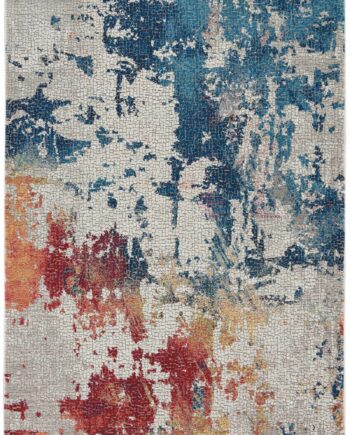 Nourison vloerkleed Ankara Global ANR10 MULTI 5x8 099446474995 flat