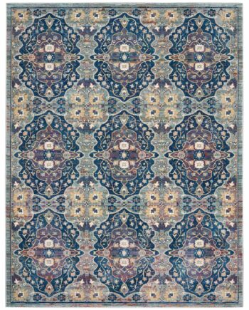 Nourison vloerkleed Ankara Global ANR16 NVMTC NAVY MULTICOLOR 8x10 099446855749