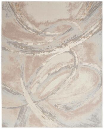 Nourison vloerkleed Brush Strokes BSK01 BGEGY BEIGE GREY 8x10 099446898951
