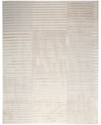 Nourison vloerkleed Brush Strokes BSK04 BGESV BEIGE SILVER 8x10 099446899156