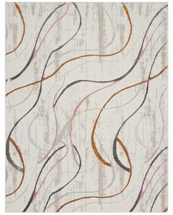 Nourison vloerkleed Glitz GLZ01 IVMTC IVORY MULTICOLOR 8x10 099446133649