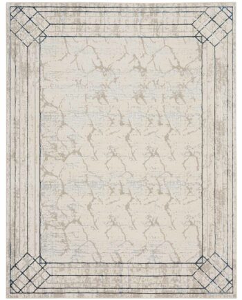 Nourison vloerkleed Glitz GLZ03 IVTAU IVORY TAUPE 8x10 099446134295