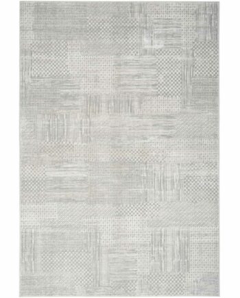 Nourison vloerkleed Glitz GLZ09 SILGY SILVER GREY 5x7 099446904041