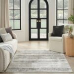 Nourison vloerkleed Glitz GLZ10 CRMGY CREAM GREY 5x7 099446904058 interior 3