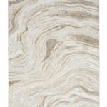 Nourison vloerkleed Glitz GLZ22 GRYGD GREY GOLD 5x7 099446951205