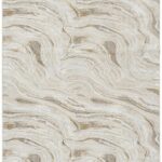 Nourison vloerkleed Glitz GLZ22 GRYGD GREY GOLD 8x10 099446951212 1
