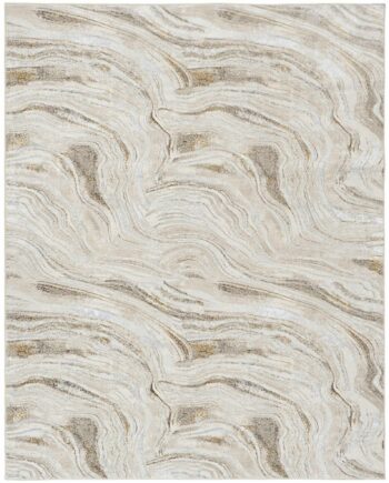 Nourison vloerkleed Glitz GLZ22 GRYGD GREY GOLD 8x10 099446951212 1