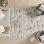 Nourison vloerkleed Glitz GLZ22 GRYGD GREY GOLD 8x10 099446951212 interior 4