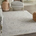 Nourison vloerkleed Infinite IFT03 LTGRY LIGHT GREY 5x8 099446805676 interior 1