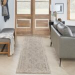 Nourison vloerkleed Lynx LNX01 IVGBL IVORY GREY BLUE 2x8 099446081704 interior 1