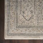 Nourison vloerkleed Lynx LNX01 IVGBL IVORY GREY BLUE 5x8 099446082169 CR