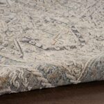 Nourison vloerkleed Lynx LNX01 IVGBL IVORY GREY BLUE 5x8 099446082169 TX01