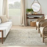 Nourison vloerkleed Lynx LNX02 IVTAU IVORY TAUPE 5x8 099446083227 interior 3