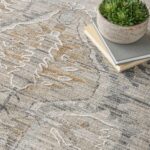 Nourison vloerkleed Lynx LNX02 IVTAU IVORY TAUPE 8xRND 099446083258 interior 2