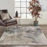 Nourison vloerkleed Maxell MAE08 GREY 6x9 099446760548 interior 1 C