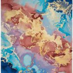 Nourison vloerkleed Prismatic PRS18 MULTI 8X10 099446783356