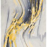 Nourison vloerkleed Prismatic PRS24 GRYGD GREY GOLD 8X10 099446889522