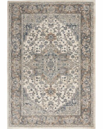 Nourison vloerkleed Quarry QUA05 IVGRY IVORY GREY 5x7 099446746276