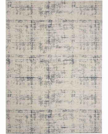 Nourison vloerkleed Rustic Textures RUS06 IVBLU IVORY BLUE 8x11 099446476388