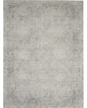 Nourison vloerkleed Rustic Textures RUS09 IVLTB IVORY LIGHT BLUE 8x11 099446496447