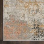Nourison vloerkleed Rustic Textures RUS13 GRYBL GREY BLUE 5X7 099446799197 CR