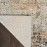 Nourison vloerkleed Rustic Textures RUS13 GRYBL GREY BLUE 5X7 099446799197 CRB