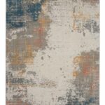 Nourison vloerkleed Rustic Textures RUS13 GRYBL GREY BLUE 8x11 099446799210