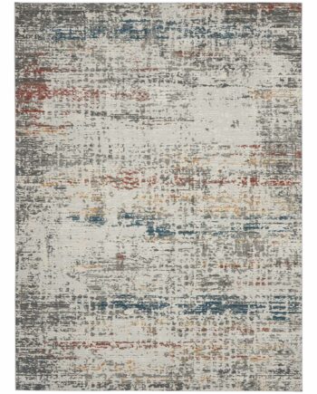 Nourison vloerkleed Rustic Textures RUS14 LTGMT LIGHT GREY MULTICOLOR 8x11 099446799296