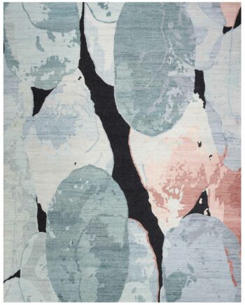 Nourison vloerkleed Silk Shadows SHA25 BLPNK BLUE PINK 8x10 099446929419