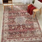 Nourison vloerkleed Vintage Kashan VKA01 RED 5x7 099446455239 interior 2 OSTKCROP