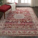 Nourison vloerkleed Vintage Kashan VKA01 RED 5x8 099446456229 interior 1 C