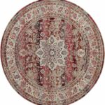 Nourison vloerkleed Vintage Kashan VKA01 RED 6xRND 099446455222 C