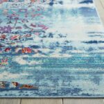 Nourison vloerkleed Vintage Kashan VKA02 BLUE 5x7 099446455345 DT01