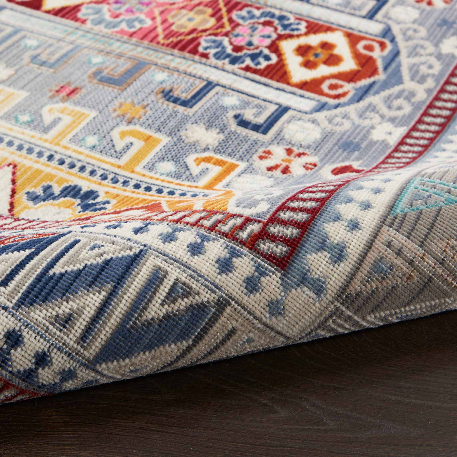 Nourison vloerkleed Vintage Kashan VKA06 GYMTC GREY MULTICOLOR 5X8 099446811967 TX01