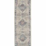 Nourison vloerkleed Vintage Kashan VKA07 IVBLU IVORY BLUE 2x8 099446812032