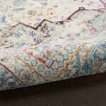 Nourison vloerkleed Vintage Kashan VKA07 IVBLU IVORY BLUE 5X8 099446812094 TX01 Copy
