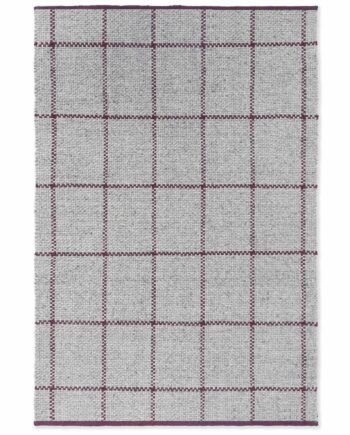 Brink Campman Craft Matter Check Ash Stone Red 049100 A