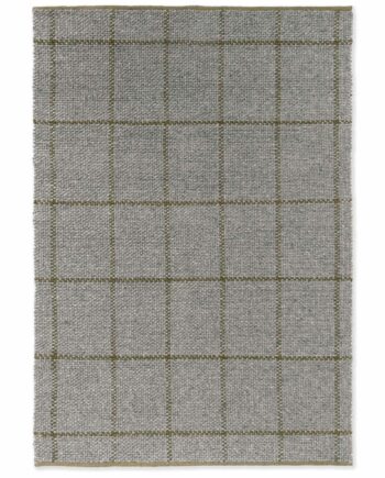 Brink Campman Craft Matter Check Slate Olive 049104 A