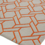 Asiatic Nexus fine lines silver orange 2