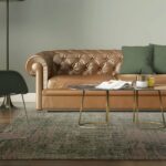 Asiatic Torino forest green ls sq