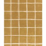 Asiatic vloerkleed Albany Grid Gold