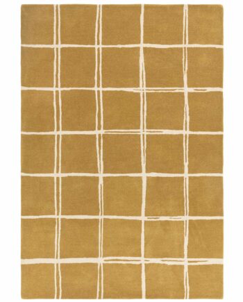 Asiatic vloerkleed Albany Grid Gold