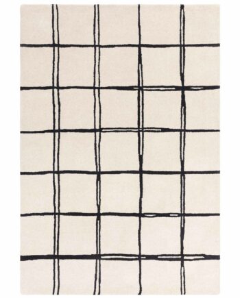 Asiatic vloerkleed Albany Grid Monochrome