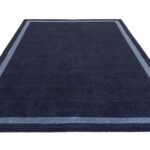 Asiatic vloerkleed Albi Navy 3D