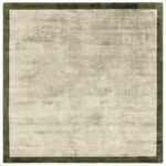 Asiatic vloerkleed Blade Border 05 Sage Olive new Square square