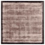 Asiatic vloerkleed Blade Charcoal Moleskin Square square