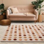 Asiatic vloerkleed Dotty Earth interior new square